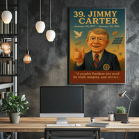 Jimmy Carter Portrait Collection Fine Art Print PosterGoat