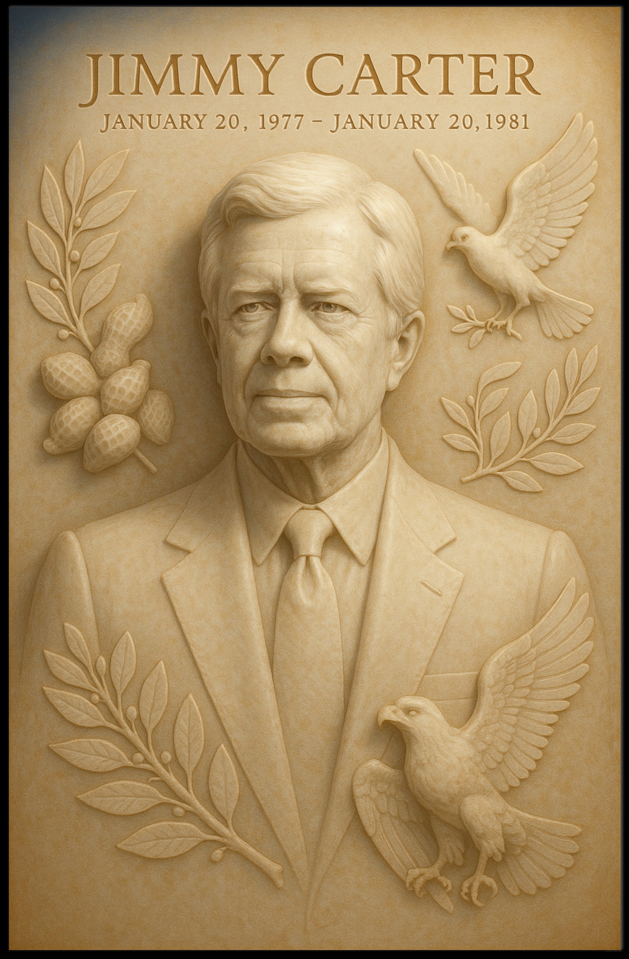 Jimmy Carter Poster PosterGoat