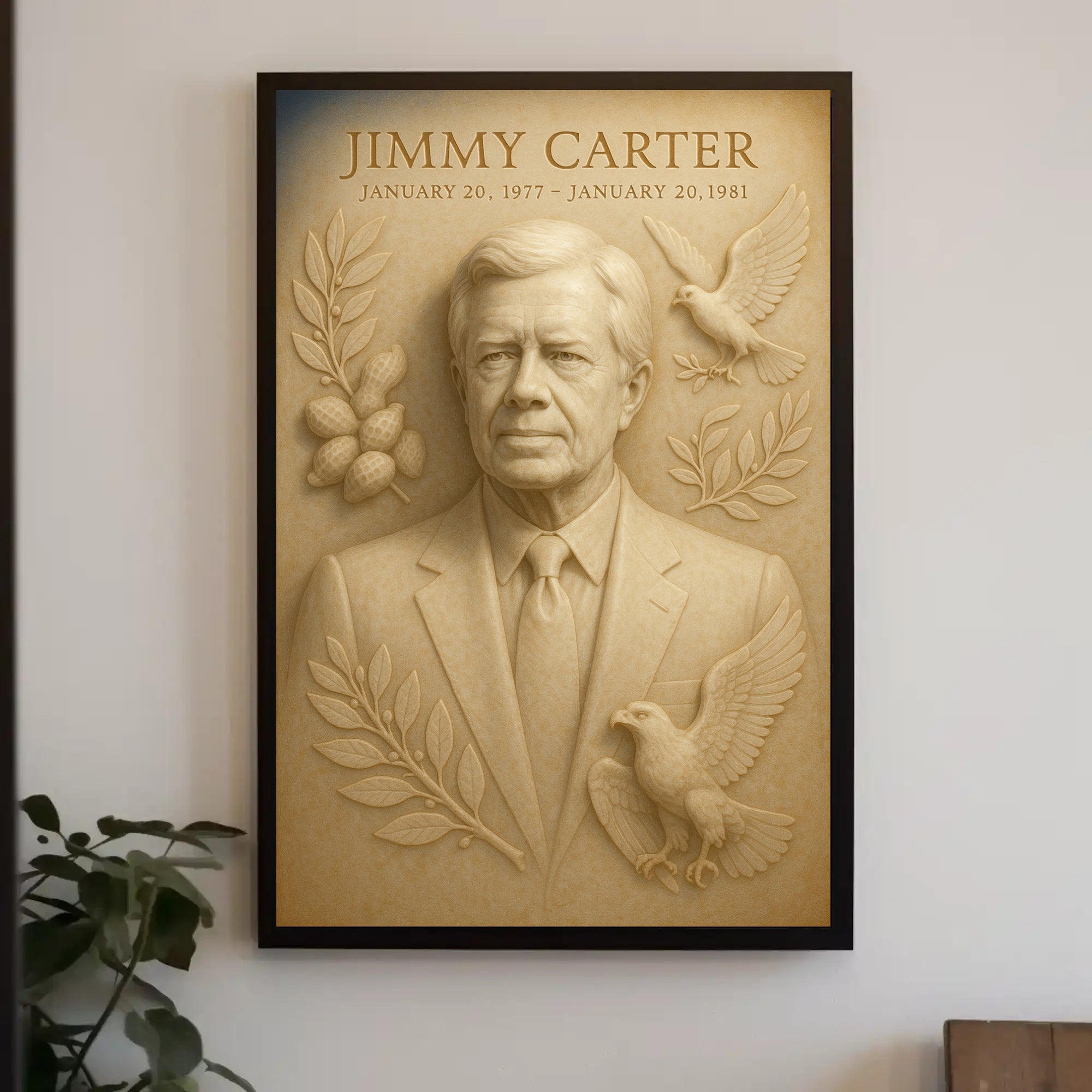 Jimmy Carter Poster PosterGoat