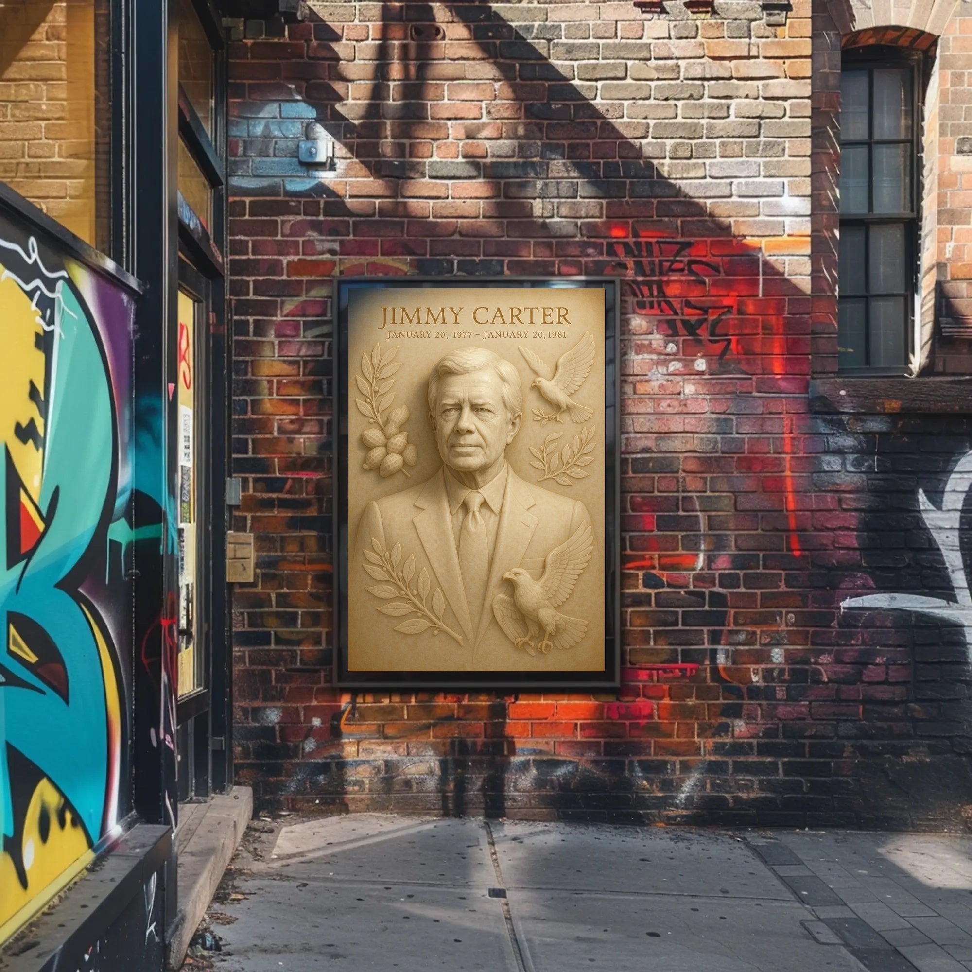 Jimmy Carter Poster PosterGoat