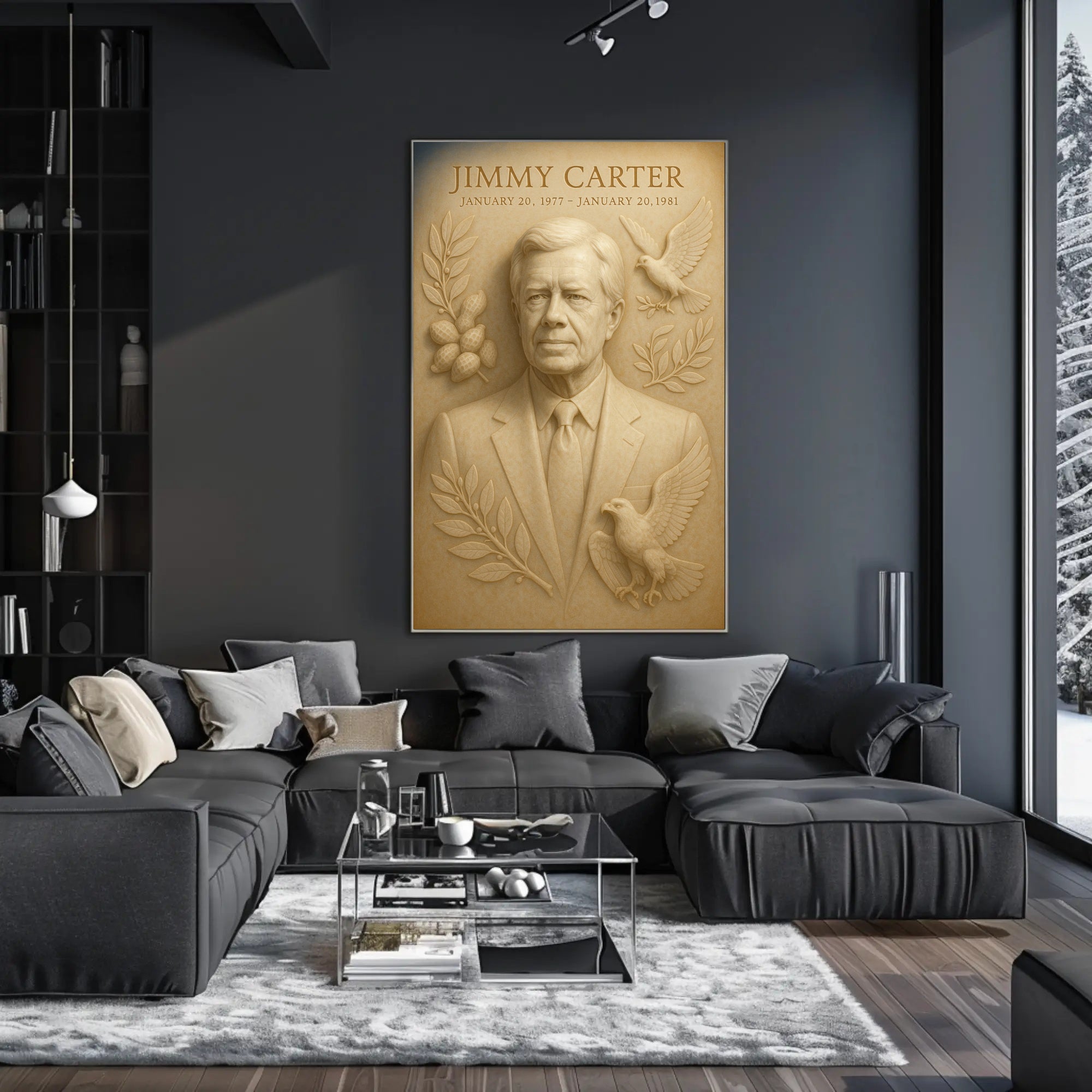 Jimmy Carter Poster PosterGoat