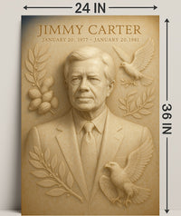 Jimmy Carter Poster PosterGoat