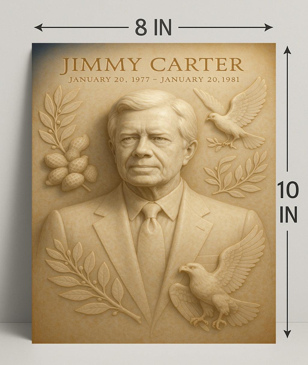 Jimmy Carter Poster PosterGoat