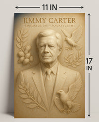 Jimmy Carter Poster PosterGoat