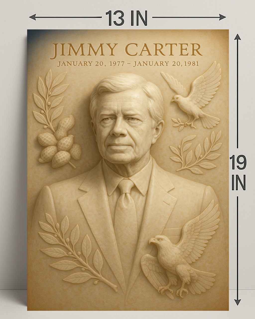 Jimmy Carter Poster PosterGoat
