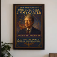 Jimmy Carter Presidency Archival Poster PosterGoat