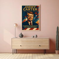 Jimmy Carter Presidential Poster PosterGoat