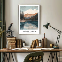 Joffre Lakes Scenic Beauty National Park Poster PosterGoat