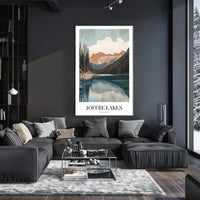 Joffre Lakes Scenic Beauty National Park Poster PosterGoat