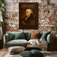 John Adams Architect Of Independence Poster PosterGoat
