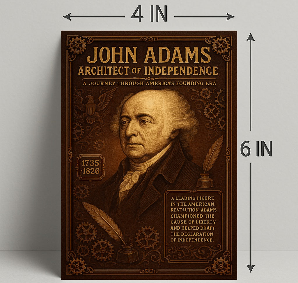 John Adams Architect Of Independence Poster PosterGoat