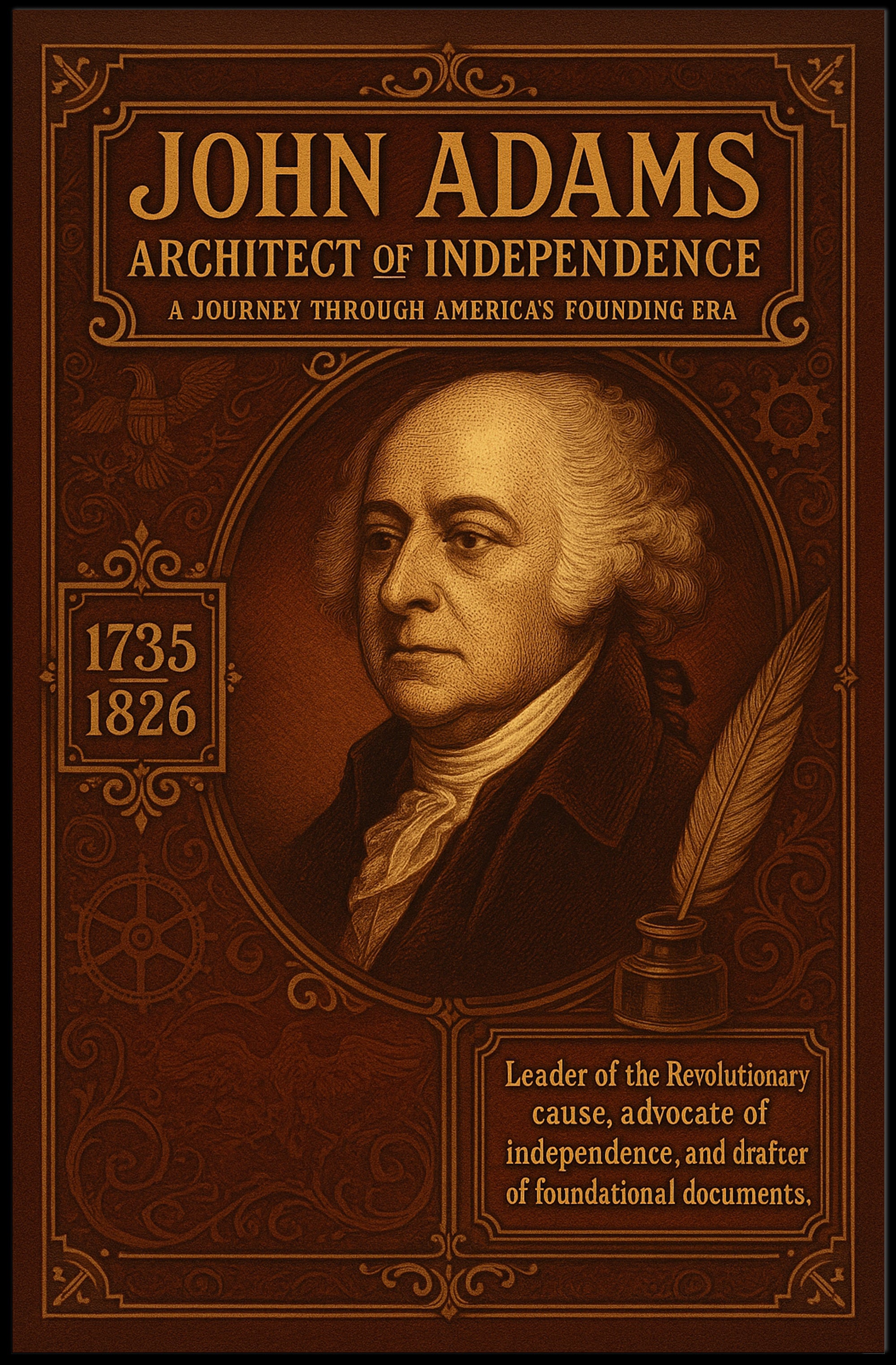 John Adams Architect of Independence Poster PosterGoat