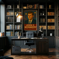 John F. Kennedy Legacy Tribute Political Poster PosterGoat