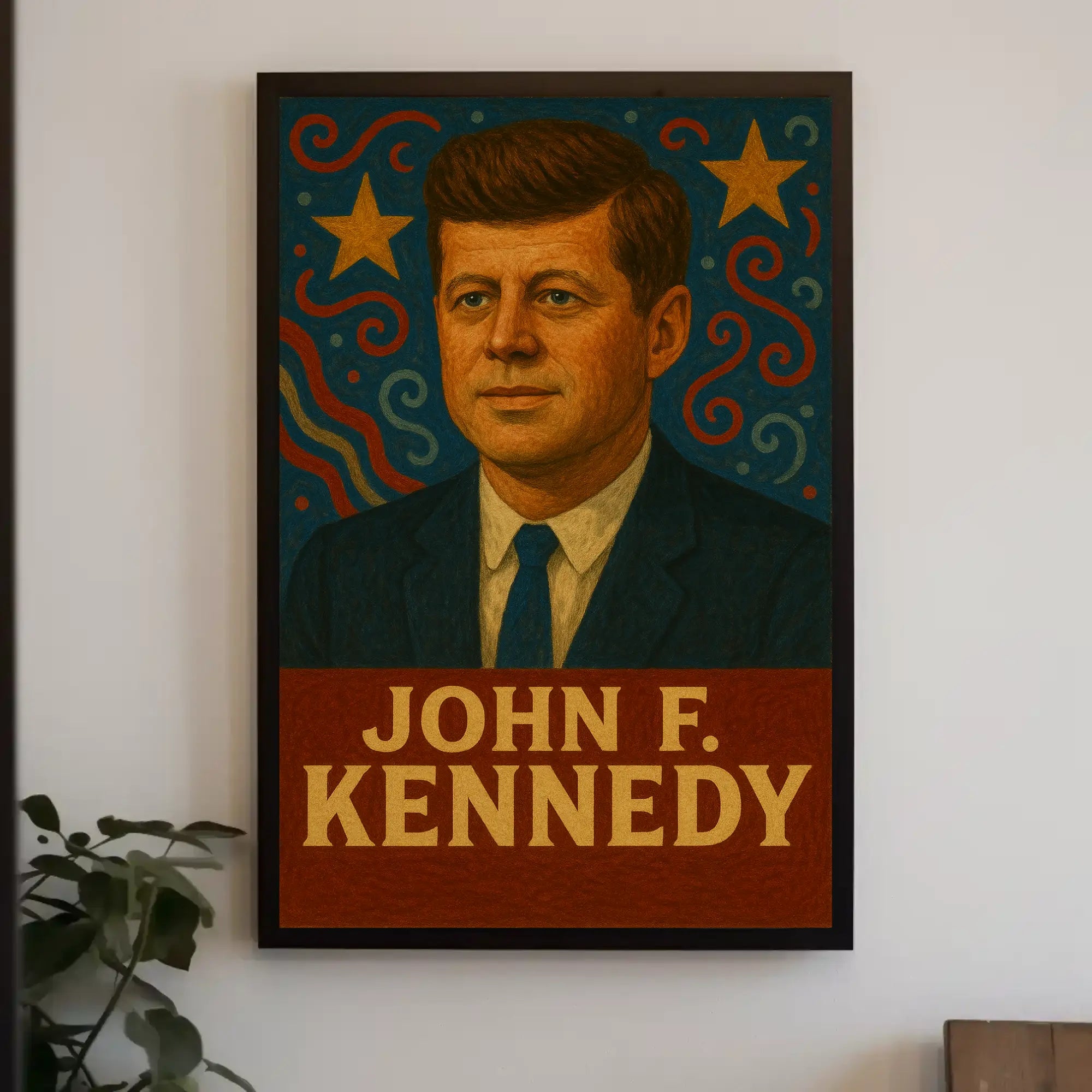 John F. Kennedy Legacy Tribute Political Poster PosterGoat