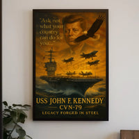 John F. Kennedy Tribute Historical or Presidential Poster PosterGoat