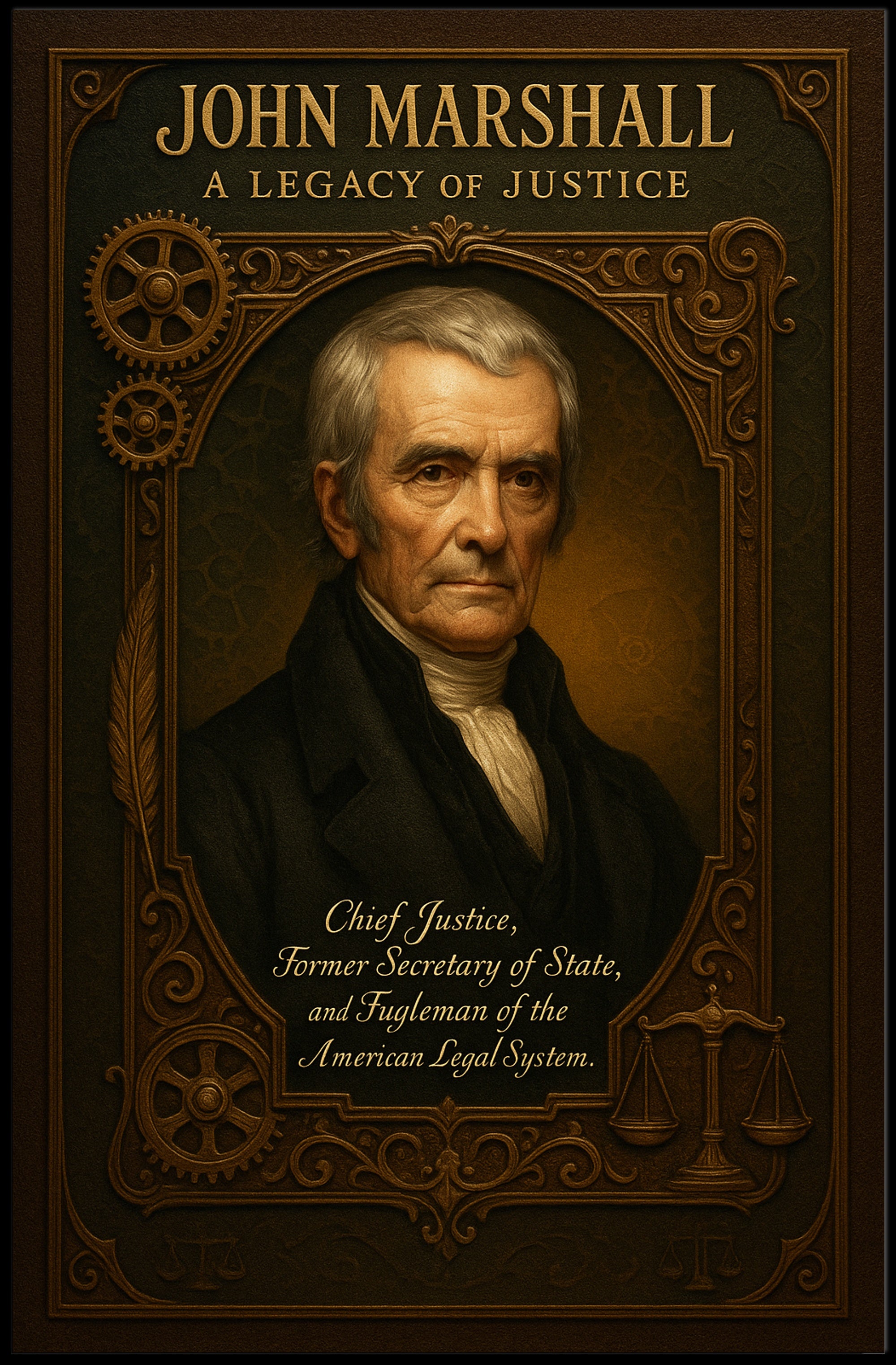 John Marshall A Legacy of Justice Poster PosterGoat