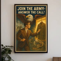Join the Army Now Military Recruitment Poster PosterGoat