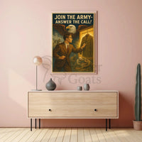 Join the Army Now Military Recruitment Poster PosterGoat