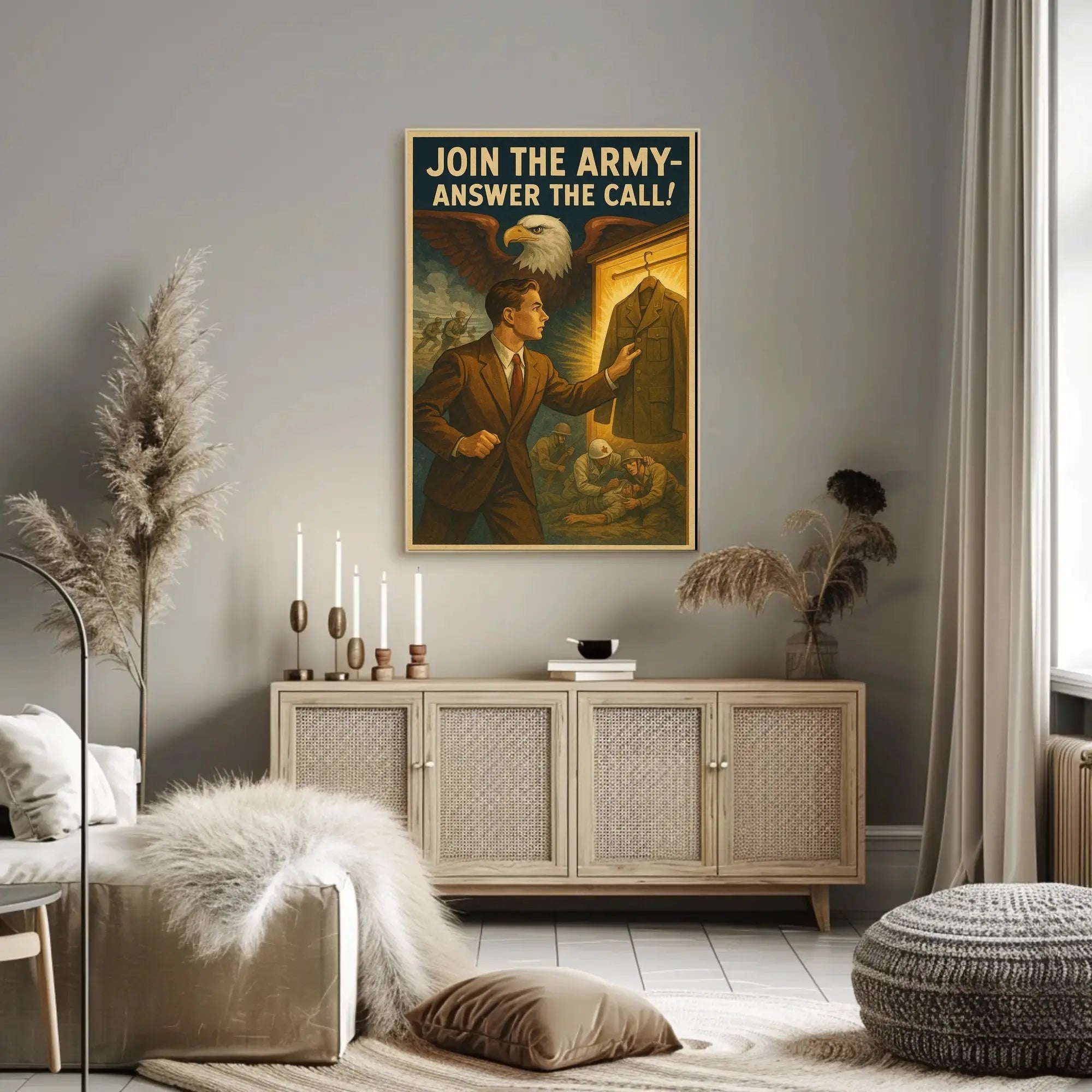 Join the Army Now Military Recruitment Poster PosterGoat