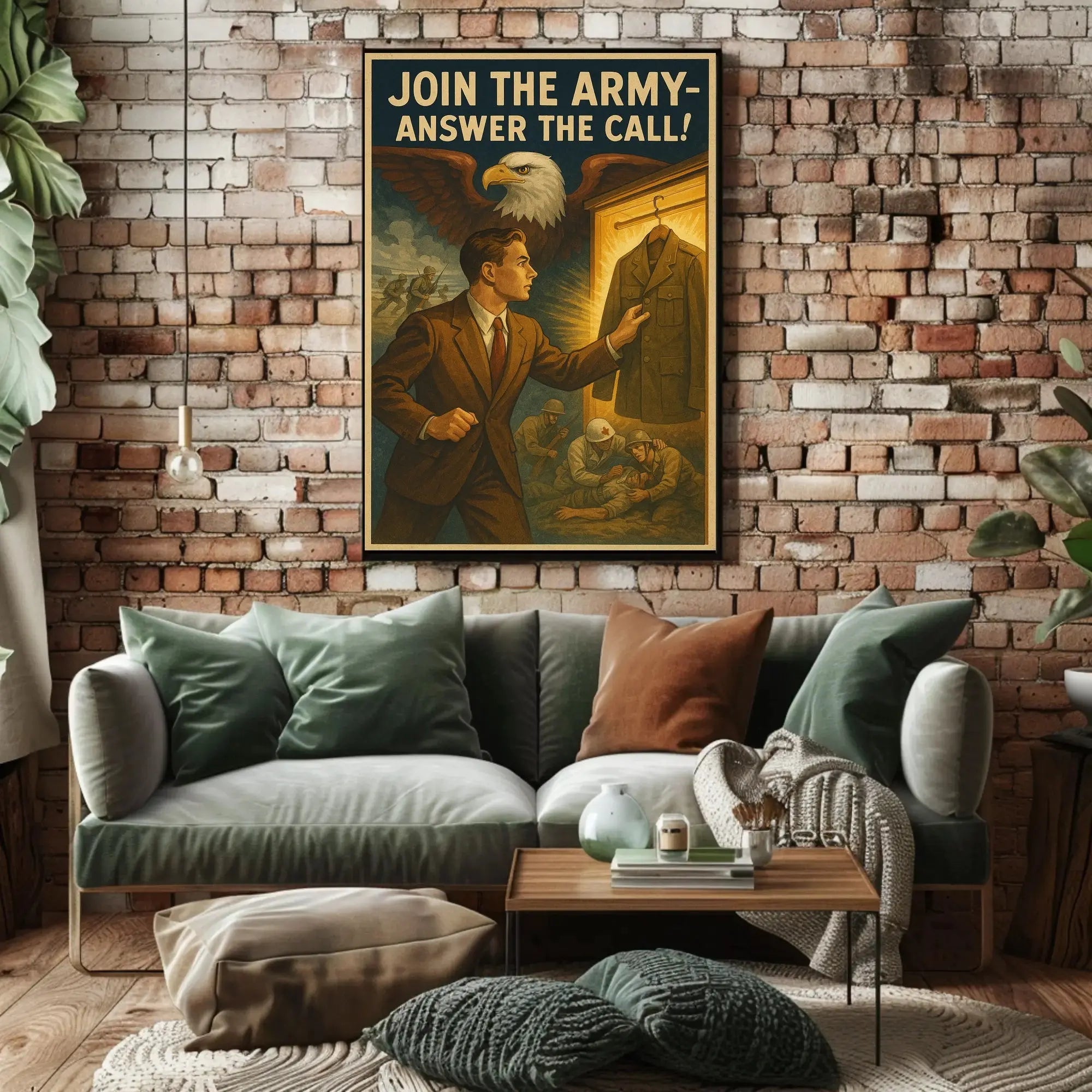 Join the Army Now Military Recruitment Poster PosterGoat