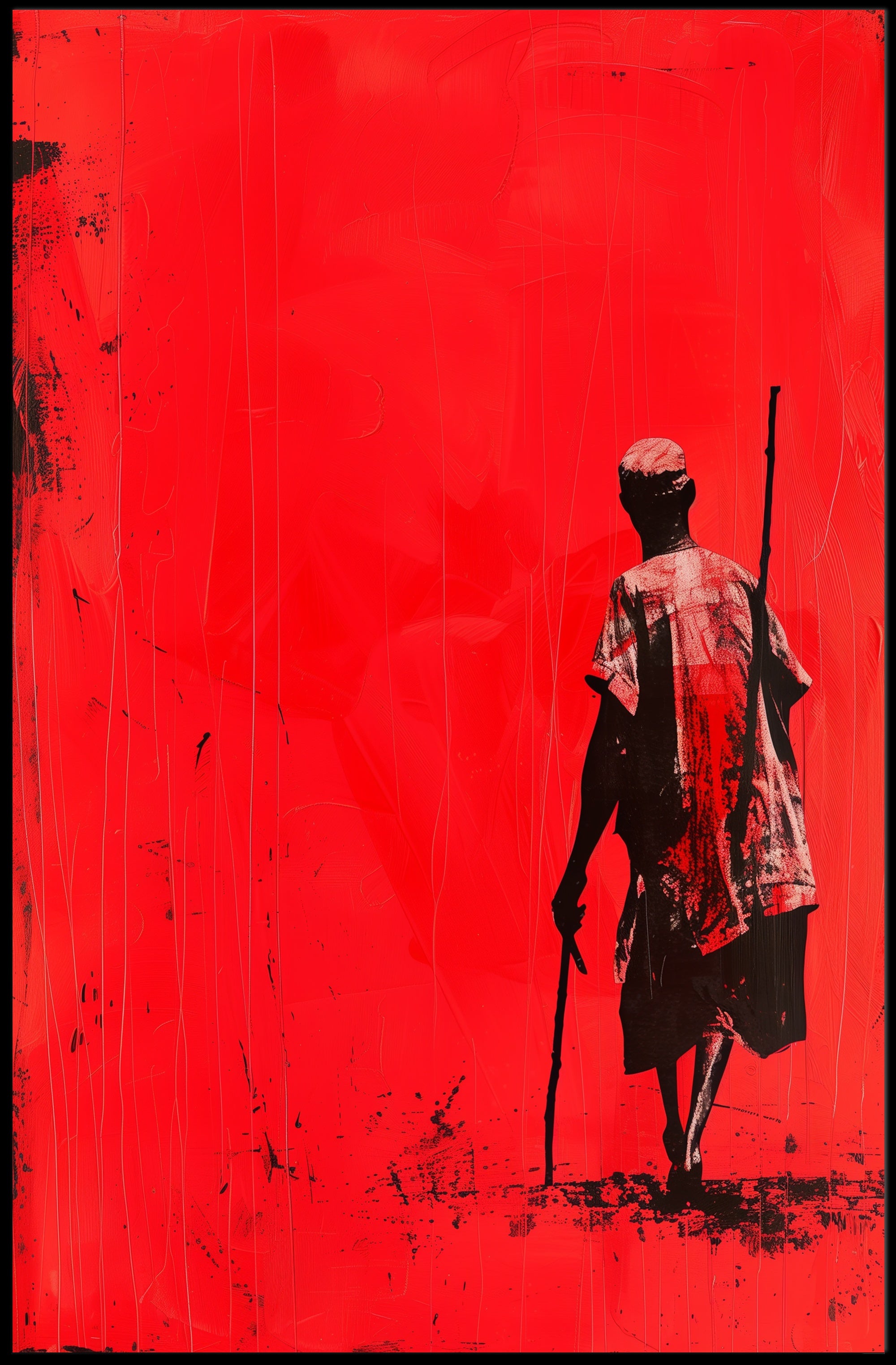 Journey of Resilience: Abstract or Artistic Poster PosterGoat