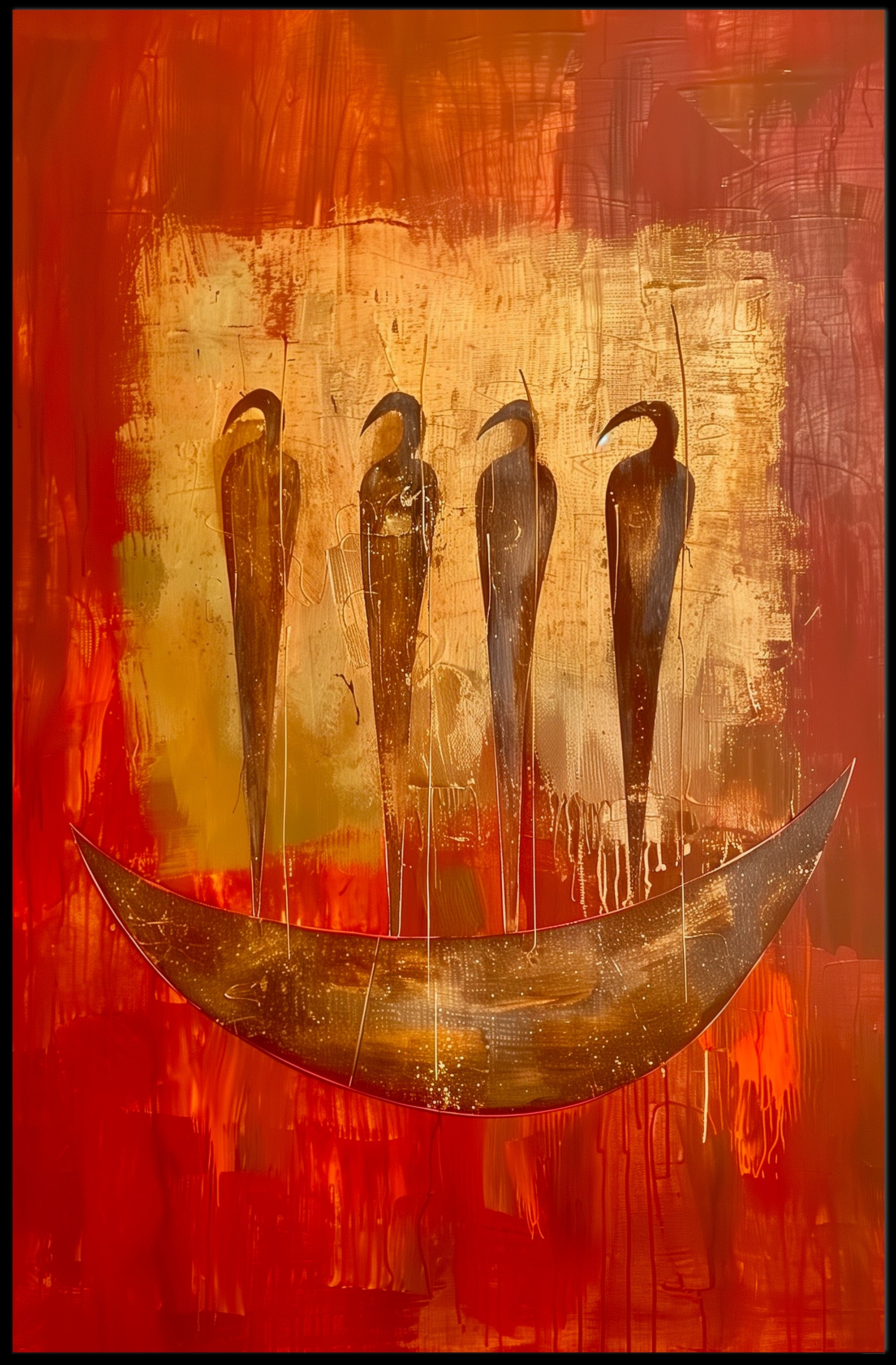 Journey of Transformation: Abstract or Artistic Poster PosterGoat