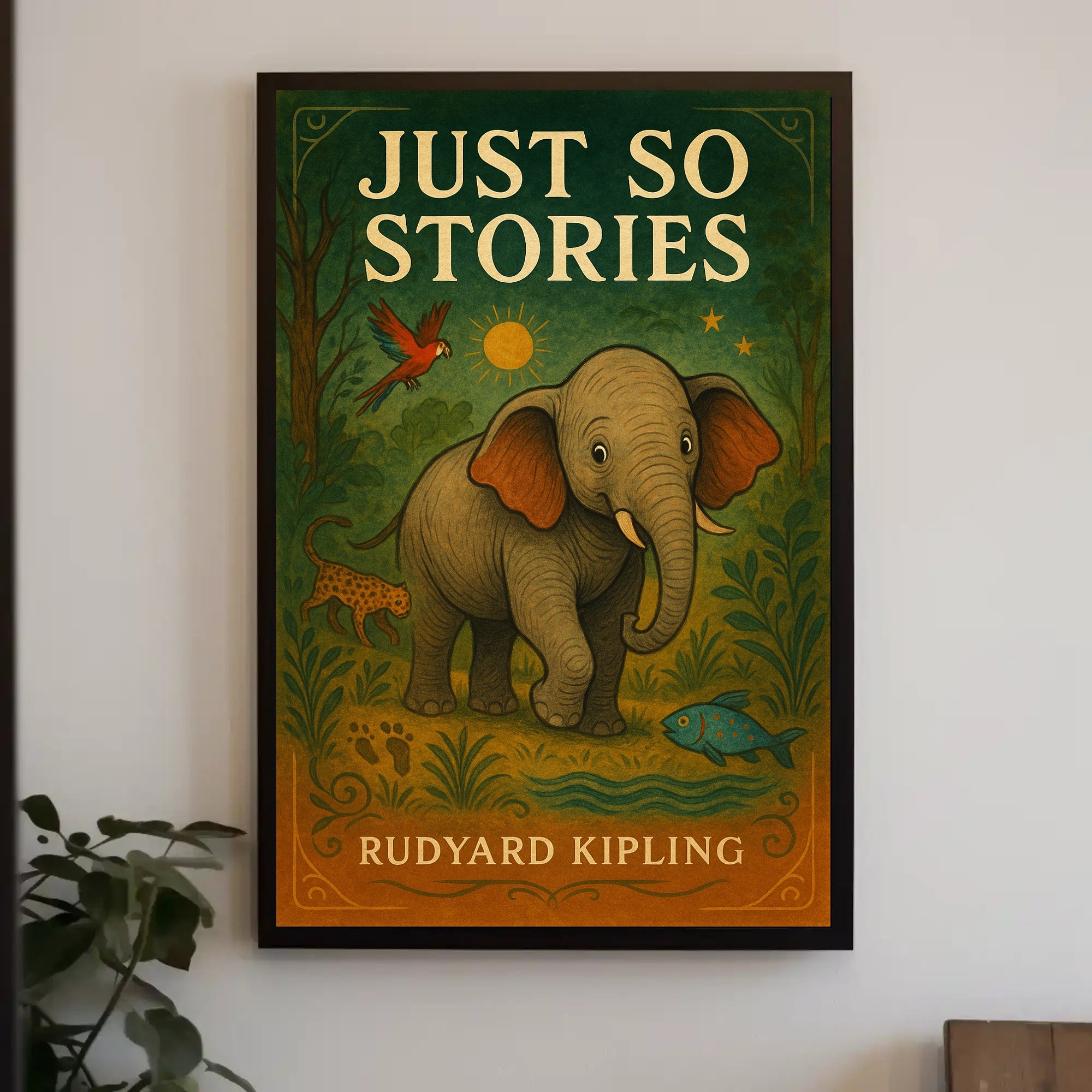 Just So Stories by Rudyard Kipling Poster PosterGoat