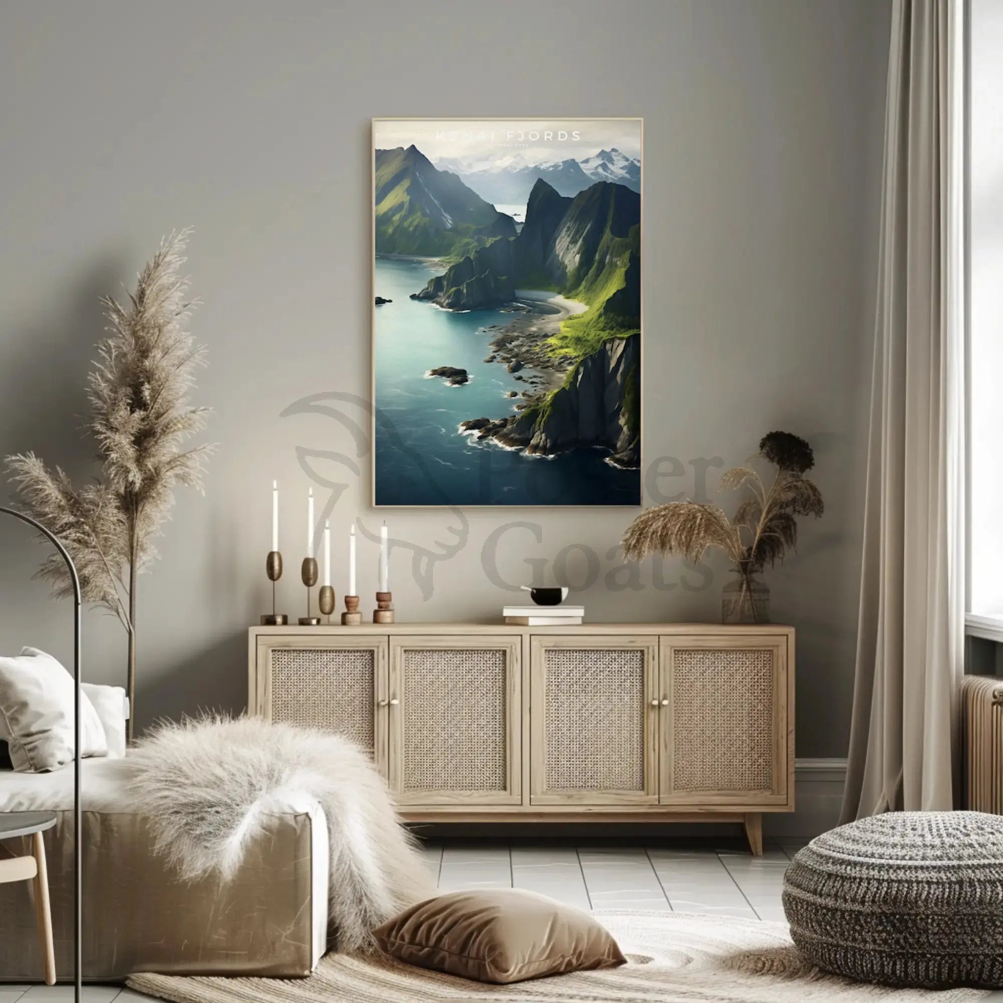 Kenai Fjords Scenic Beauty National Park Poster PosterGoat