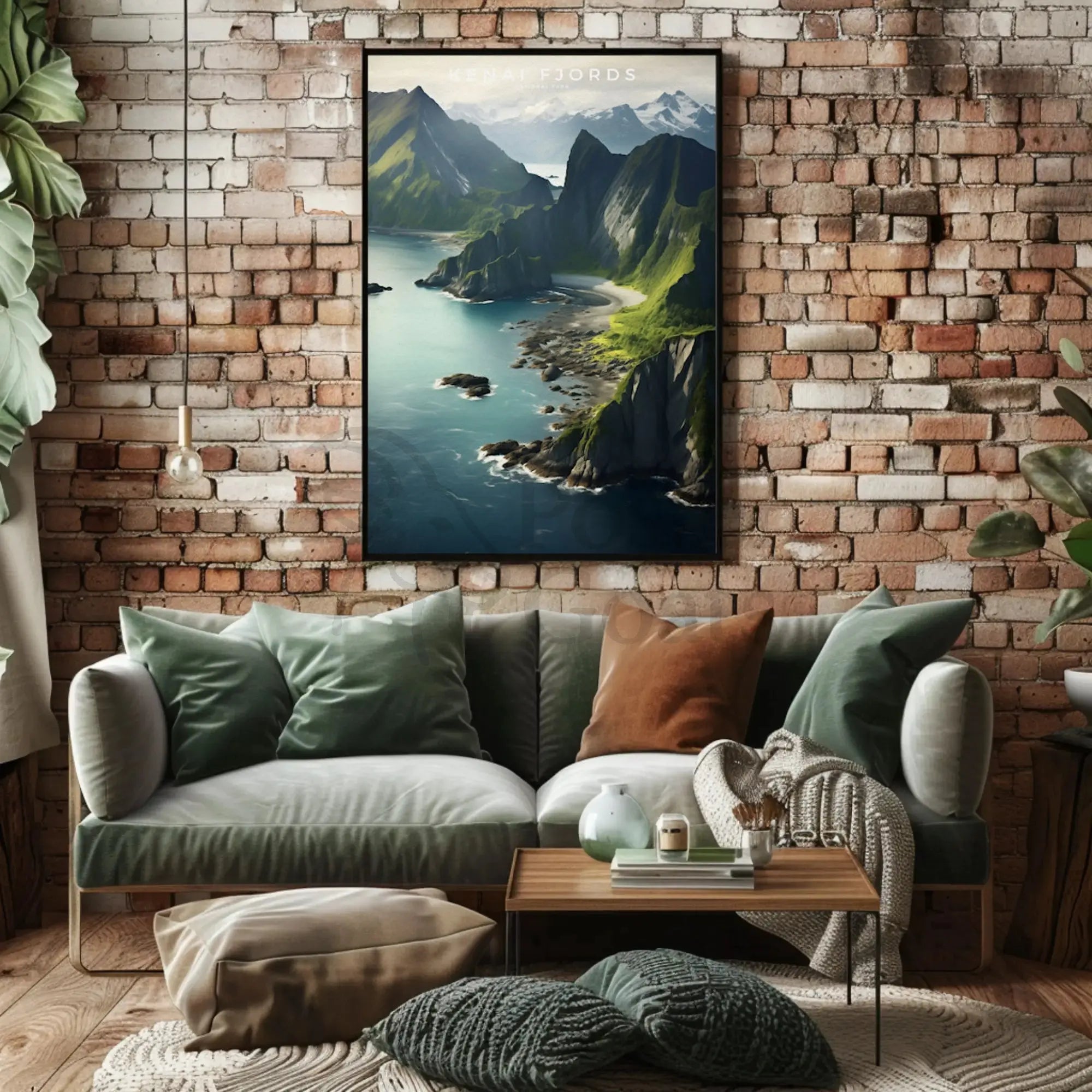 Kenai Fjords Scenic Beauty National Park Poster PosterGoat