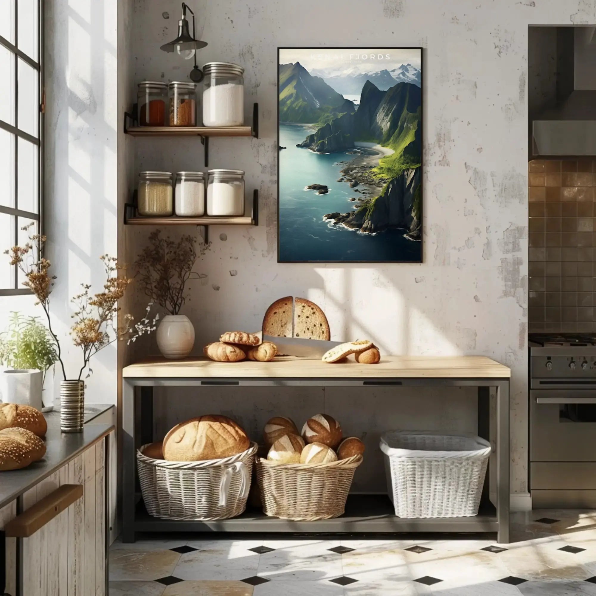 Kenai Fjords Scenic Beauty National Park Poster PosterGoat