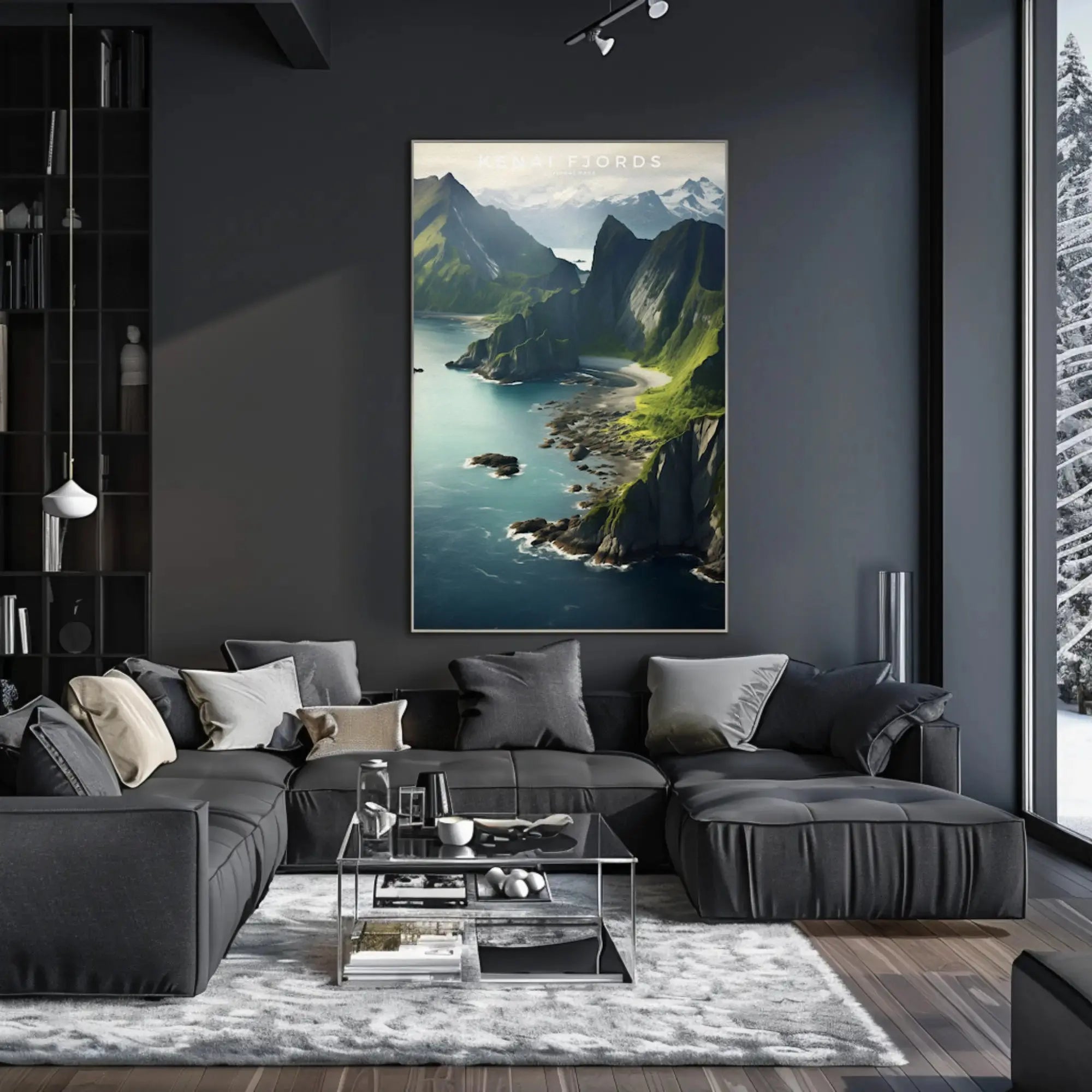 Kenai Fjords Scenic Beauty National Park Poster PosterGoat