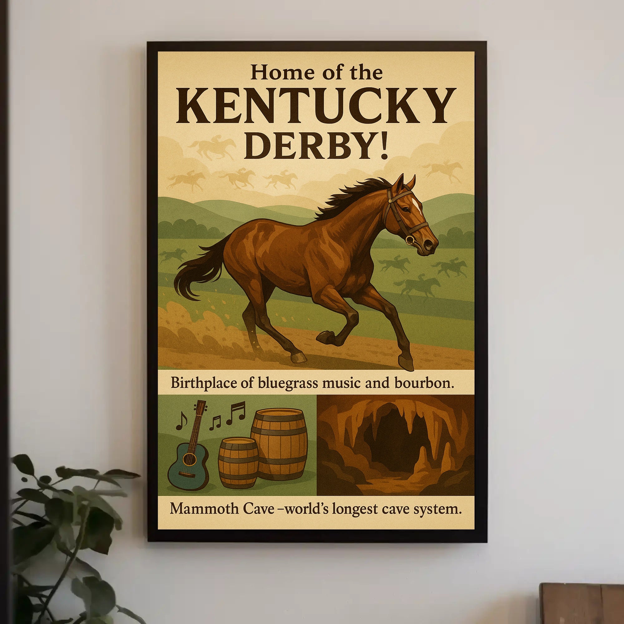 Kentucky Highlights Poster PosterGoat