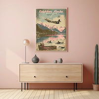 Ketchikan Alaska Adventure Travel Poster PosterGoat