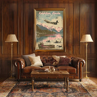 Ketchikan Alaska Adventure Travel Poster PosterGoat