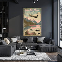 Ketchikan Alaska Adventure Travel Poster PosterGoat