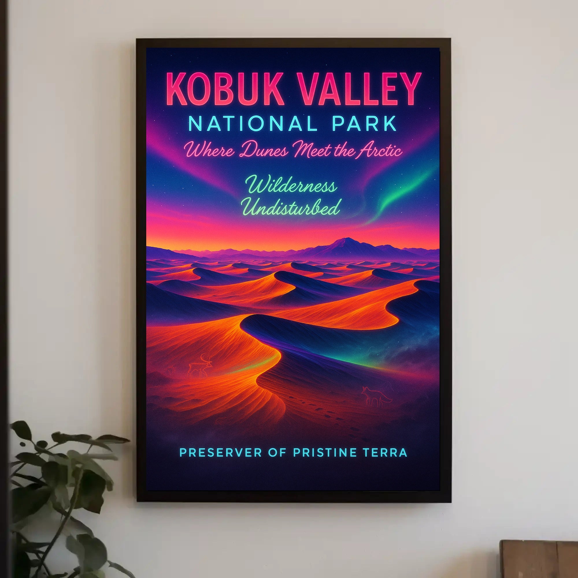 Kobuk Valley National Park Poster PosterGoat