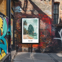 Krabi Thailand Scenic View Travel Poster PosterGoat