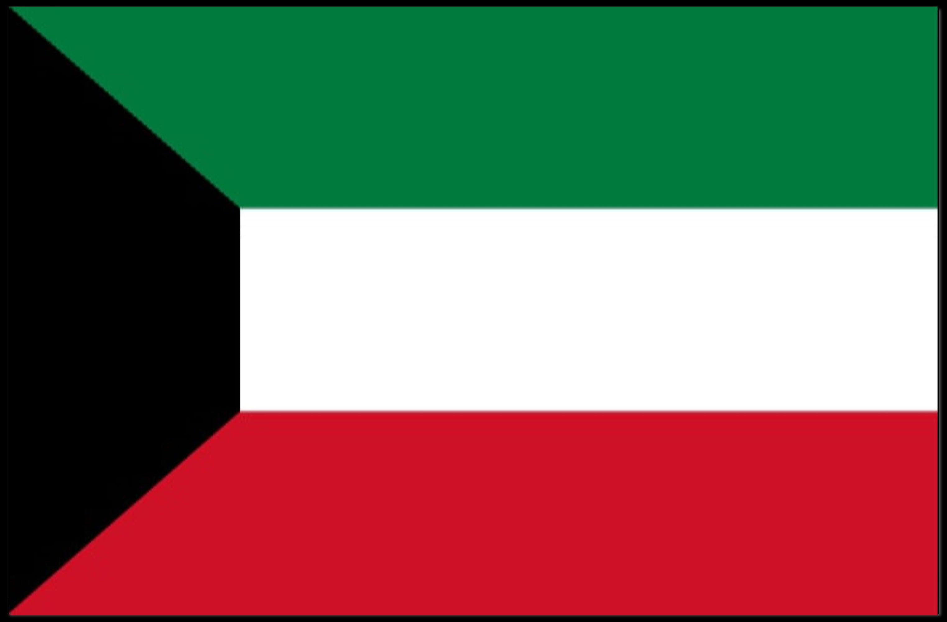Kuwait National Flag Display: Country Flag Poster PosterGoat