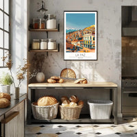 La Paz Cityscape Travel Poster PosterGoat