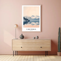 Lake Baikal Serene Landscape Travel Poster PosterGoat