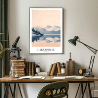 Lake Baikal Serene Landscape Travel Poster PosterGoat