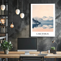 Lake Baikal Serene Landscape Travel Poster PosterGoat
