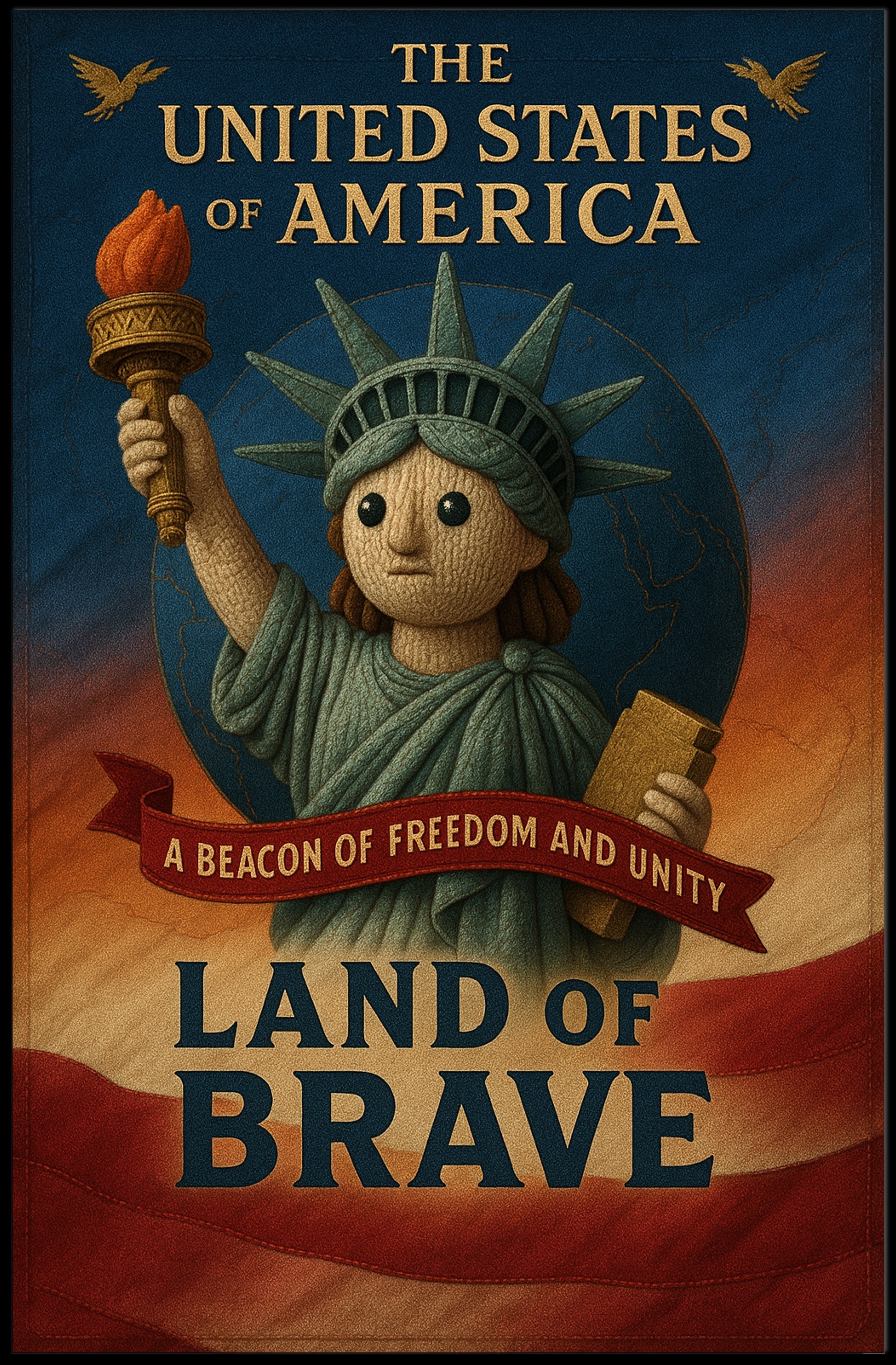 Land of the Brave Poster PosterGoat