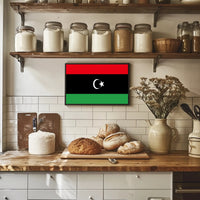 Libya National Flag Patriotic Country Flag Poster PosterGoat