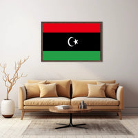 Libya National Flag Patriotic Country Flag Poster PosterGoat