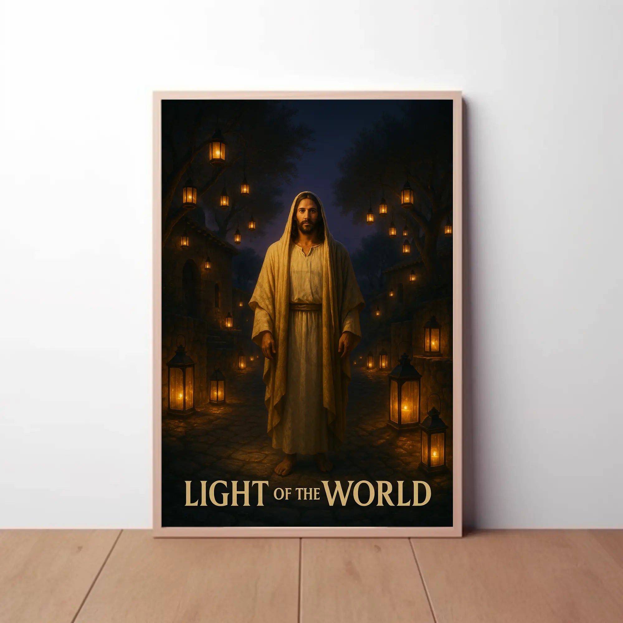 Light of the World Spiritual Historical Poster PosterGoat