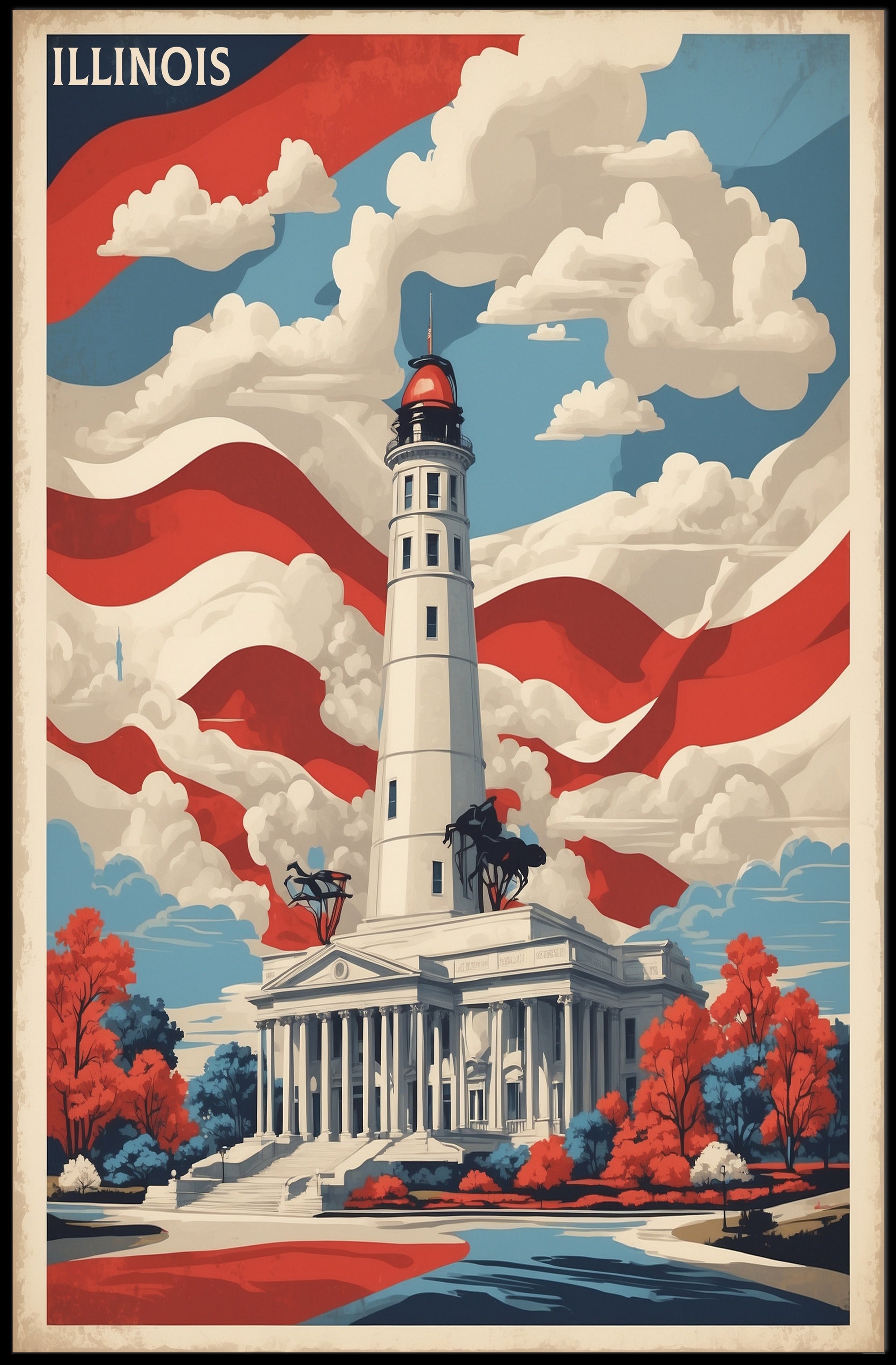 Lighthouse and Heritage Vibes: Cultural or Heritage Poster PosterGoat