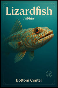 Lizardfish Poster PosterGoat