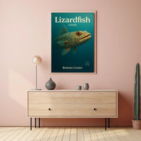 Lizardfish Poster PosterGoat