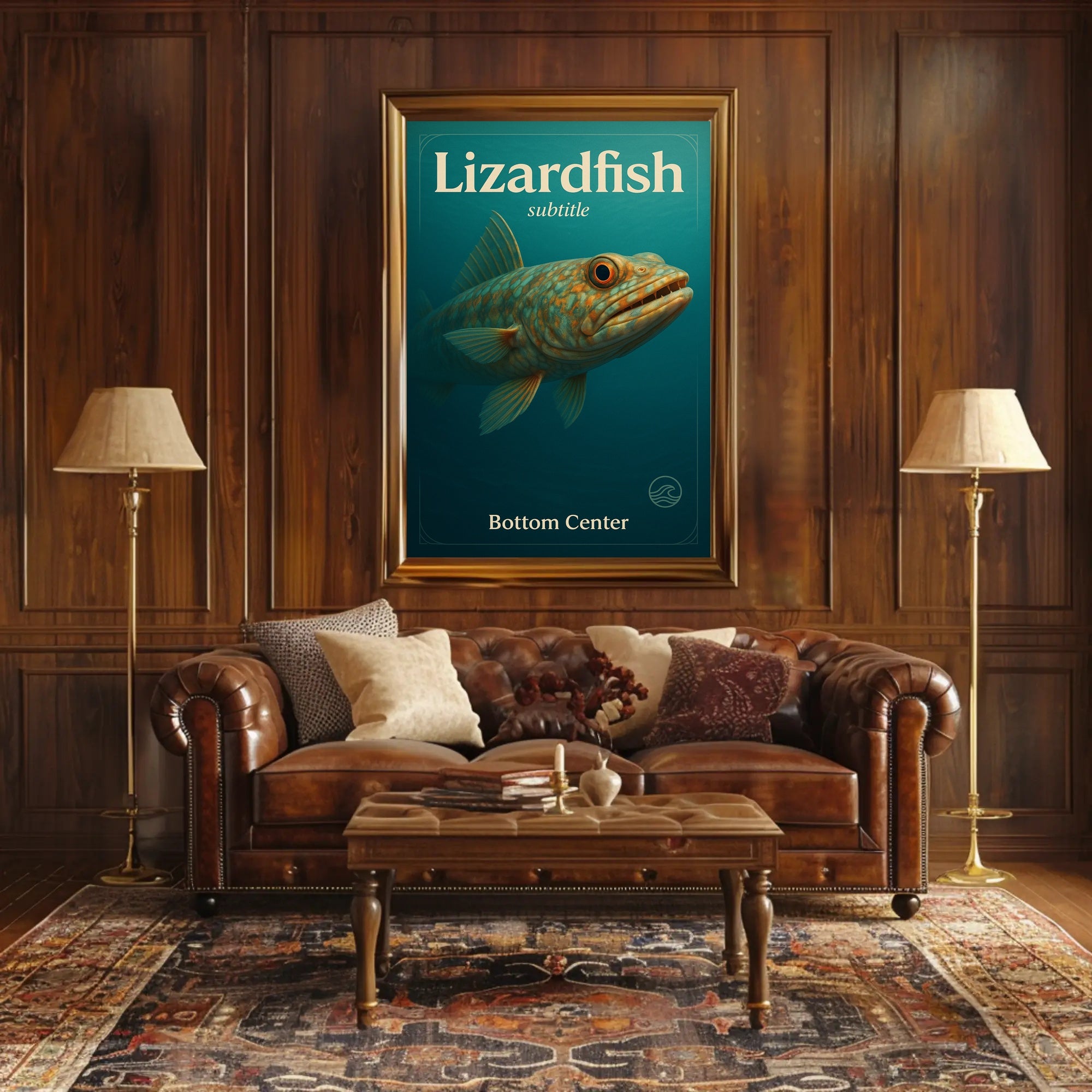 Lizardfish Poster PosterGoat